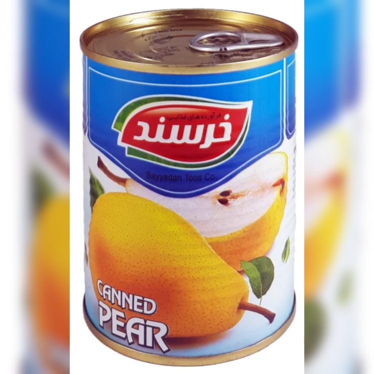 کمپوت گلابی خرسند